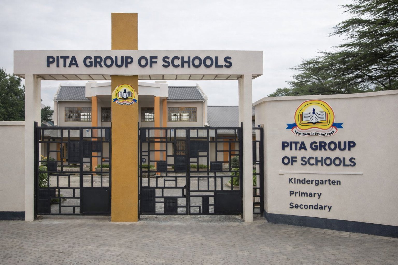 Pita Group of Schools entrance gate — Juba, South Sudan